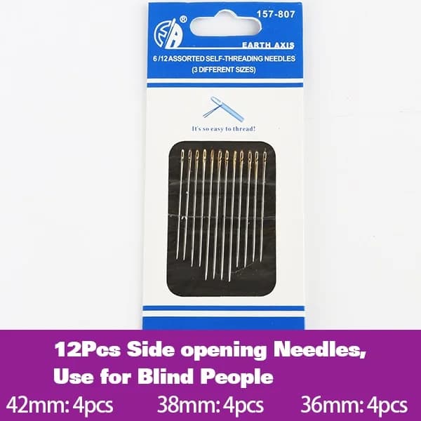 Stainless Steel Sewing Needles and Pins Set