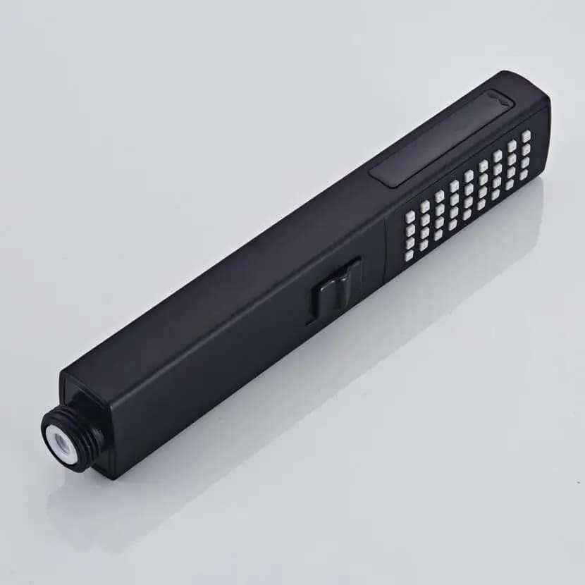 Bathroom Accessories Black Wall ABS Shower Mounting Brackets Black Shower&Spray 2 Function Handheld Sprinkler Balck 150CM Hose