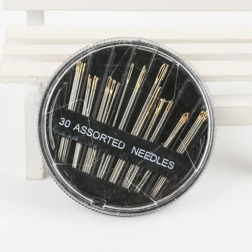 Stainless Steel Sewing Needles and Pins Set