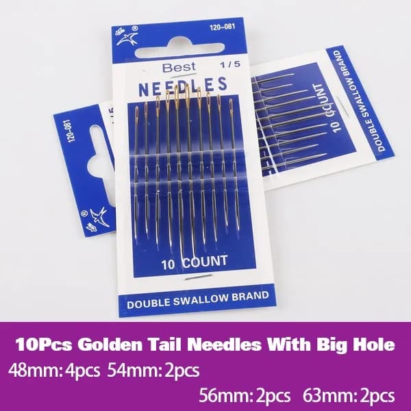 Stainless Steel Sewing Needles and Pins Set