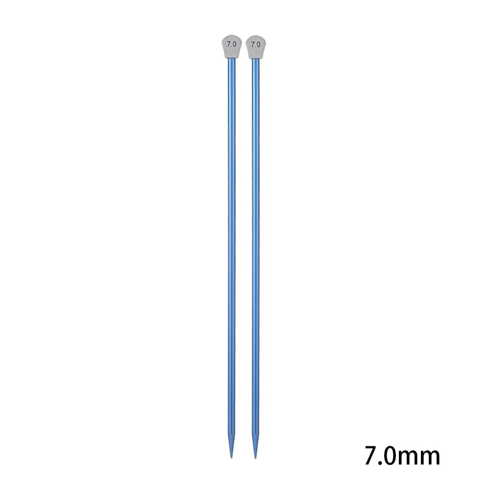 Aluminum Straight Knitting Needles 35cm
