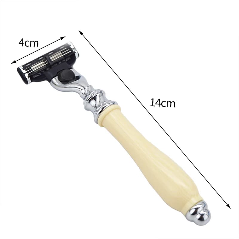 3-Blade Safety Razor for Men