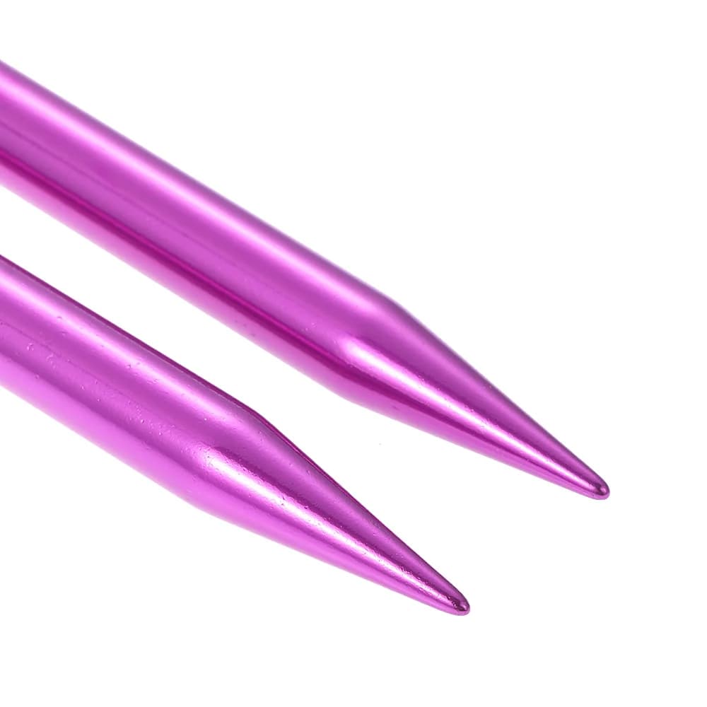 Aluminum Straight Knitting Needles 35cm