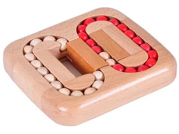 Wooden Brain Teaser Puzzle Set