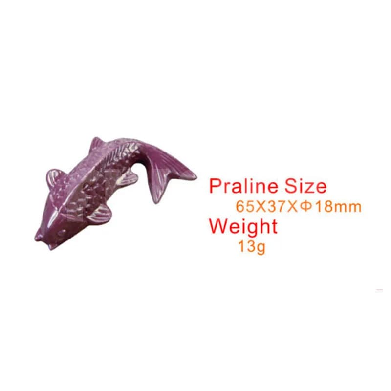 Koi Fish Shape Polycarbonate Chocolate Mold