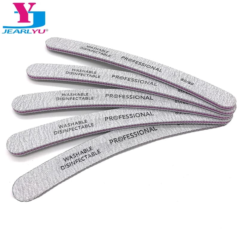 Curved Nail File Set - 5 Piece