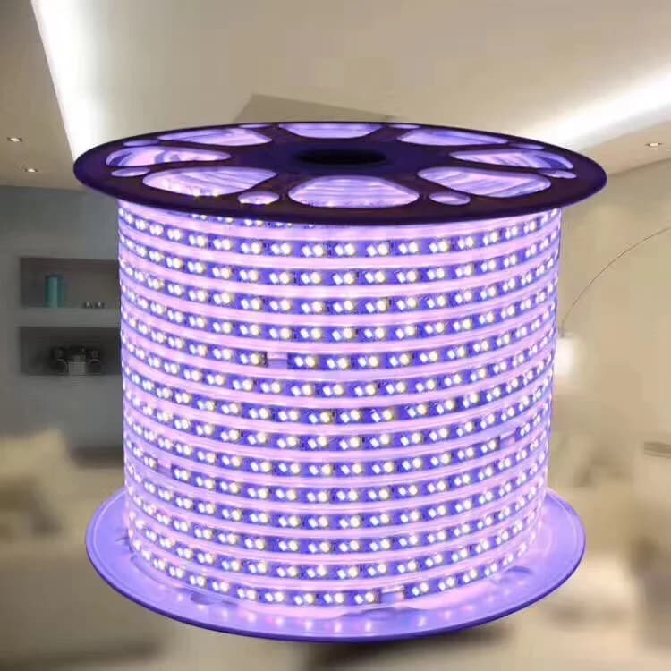 LED Strip CCT  White &Warmwhite 120leds/m AC220V 5730 Waterproof IP68 Color Temperature Dual White Dimmable Flexible Tape Light