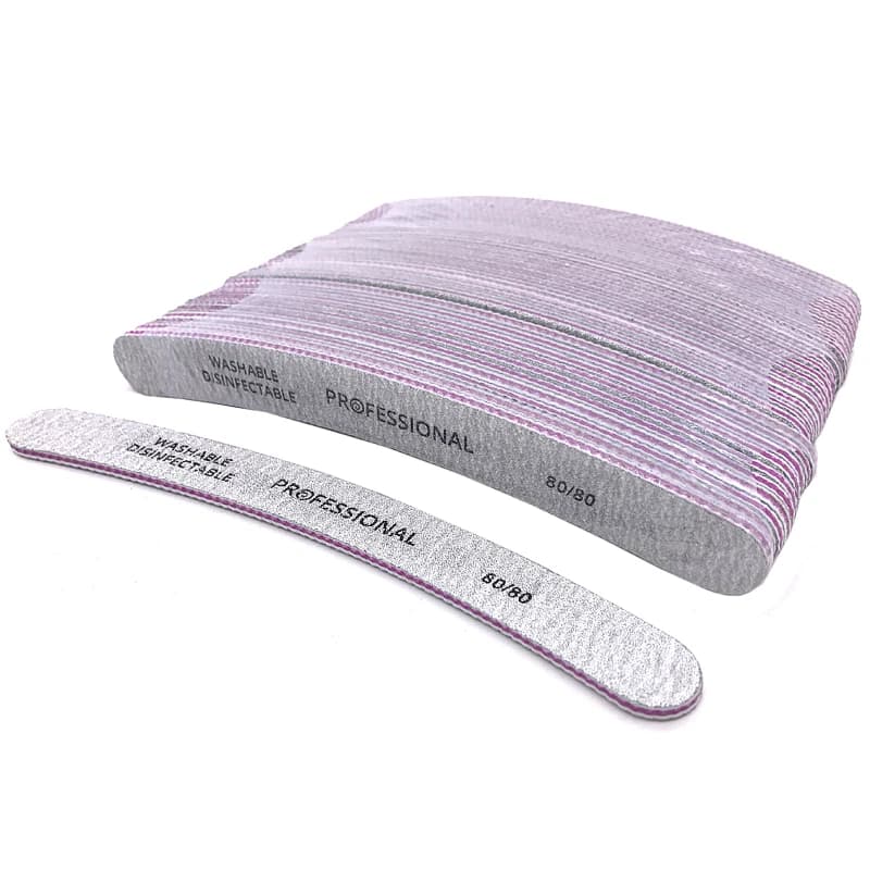 Curved Nail File Set - 5 Piece