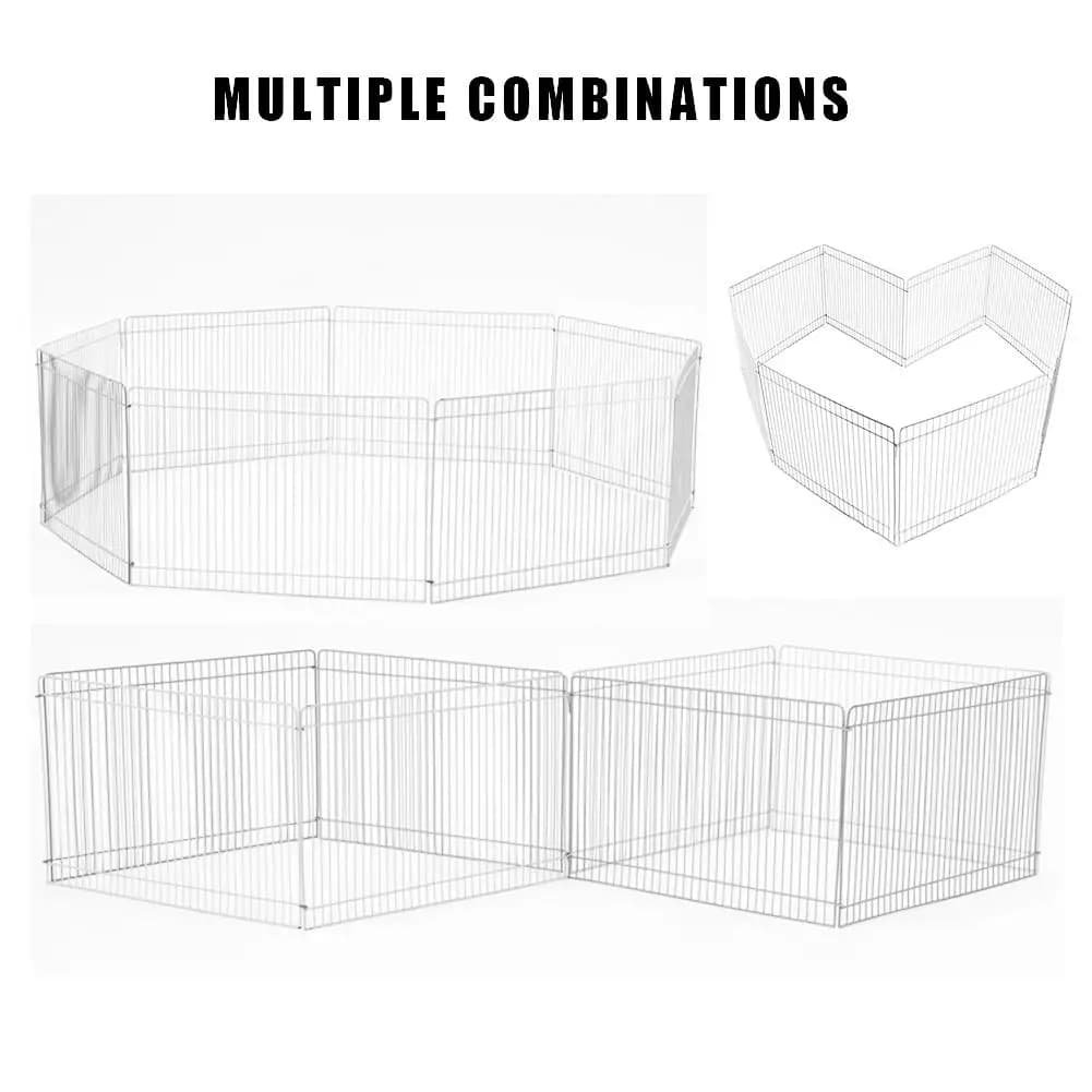 Small Pet Playpen Fence Cage Kit