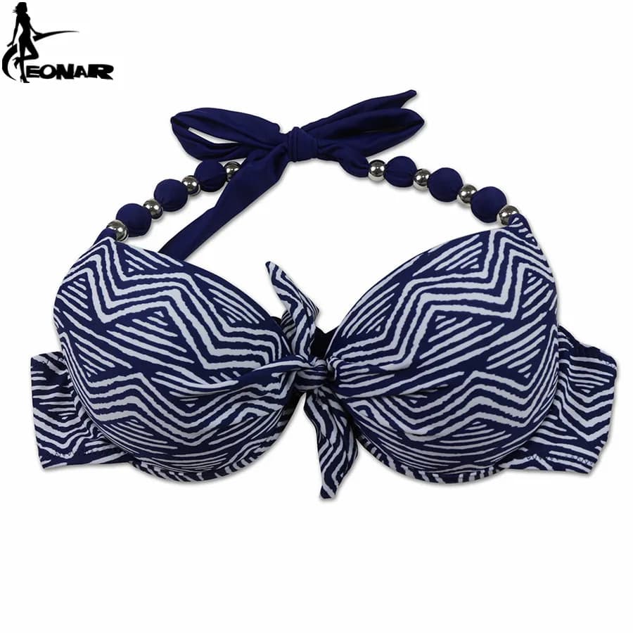 Push-Up Halter Bikini Top and Bottom Set