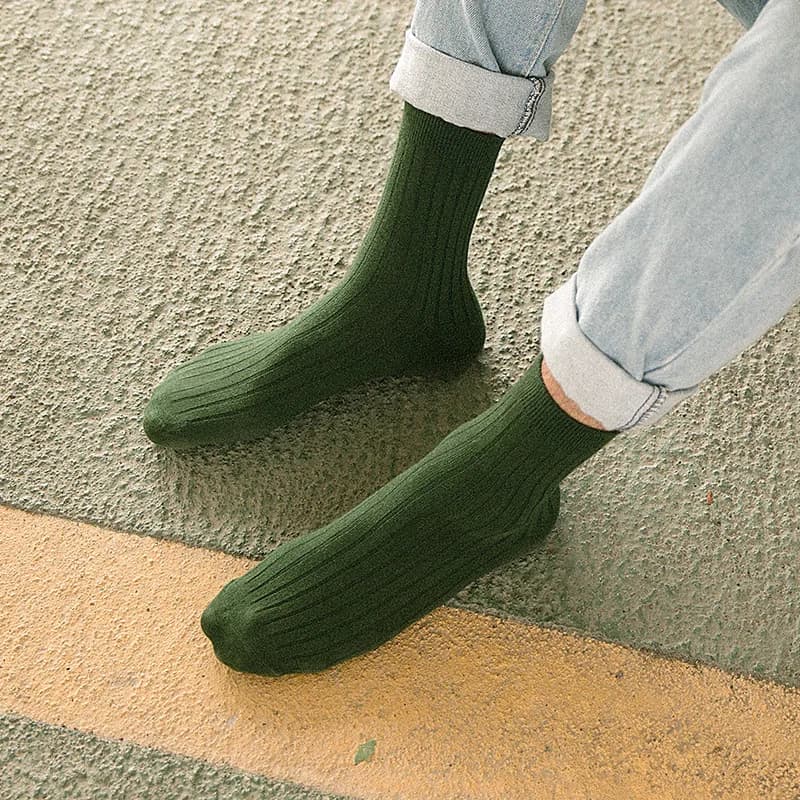 Men's Cotton Crew Socks