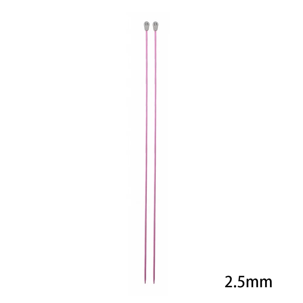 Aluminum Straight Knitting Needles 35cm