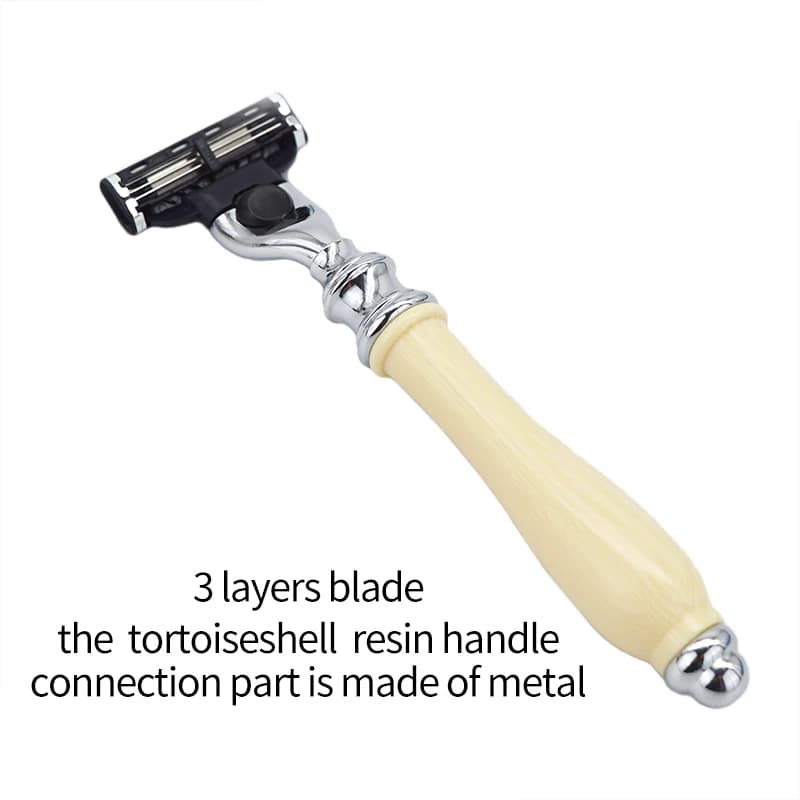 3-Blade Safety Razor for Men