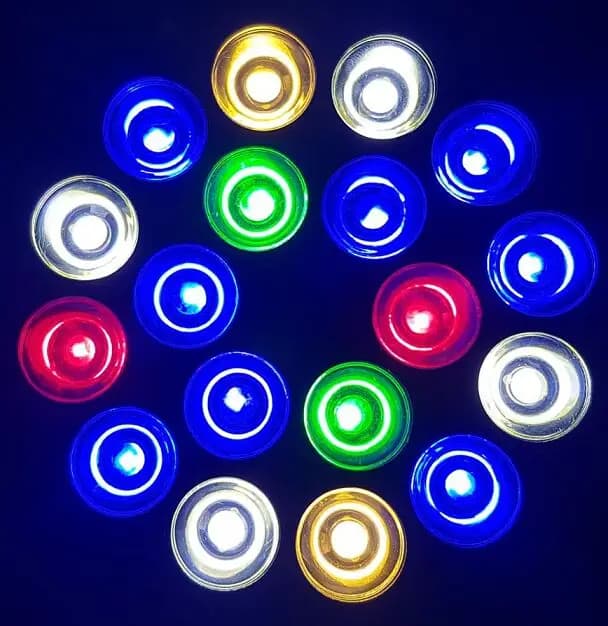 LED Aquarium Light for Saltwater, Plant Bulb, Marine Moral Reef, Sump Algae, Nano Tank, 50 W, 54W