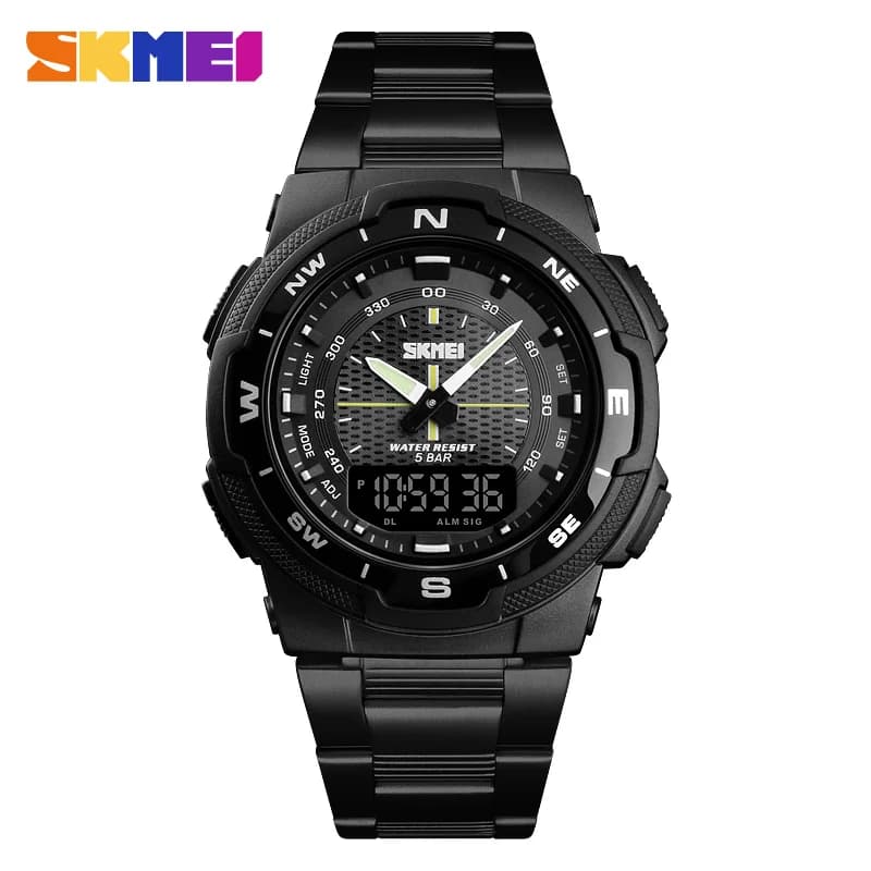 Men's Luxury Waterproof Stainless Steel Quartz Watch
