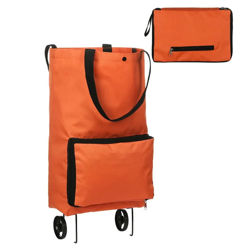 Folding Shopping Cart with Wheels