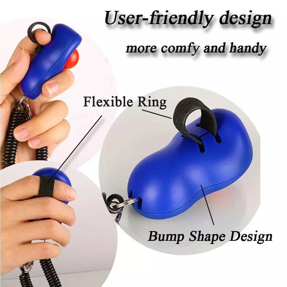 Pet Training Clicker with Finger Loop