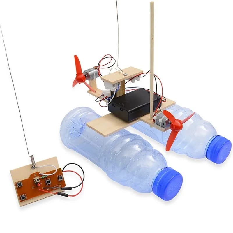 Remote Control Wind Ship Model Kit