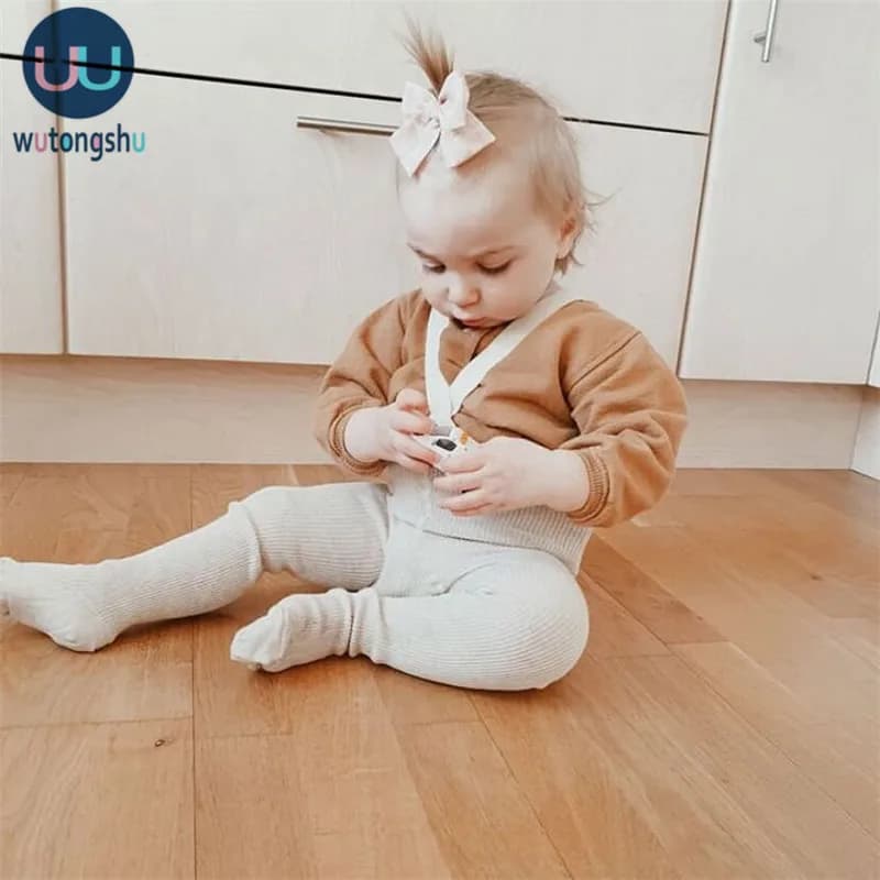 Baby Winter Tights With Strap
