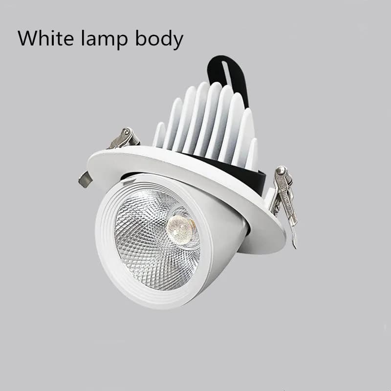 Led downlight light 5W 7W 10W 12W 20W 30W Recessed led light 360 degree rotatable Ceiling Spot Light ceiling recessed Lights