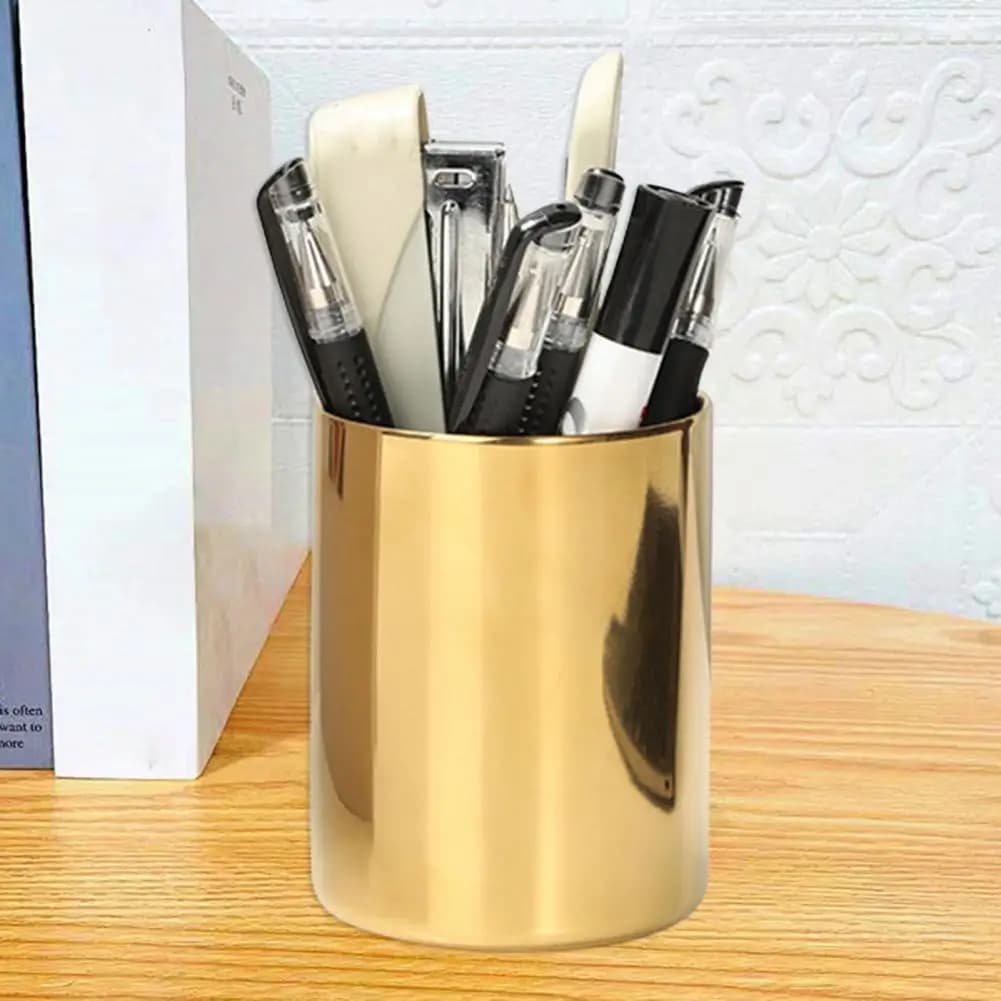 Stainless Steel Pen Holder Organizer