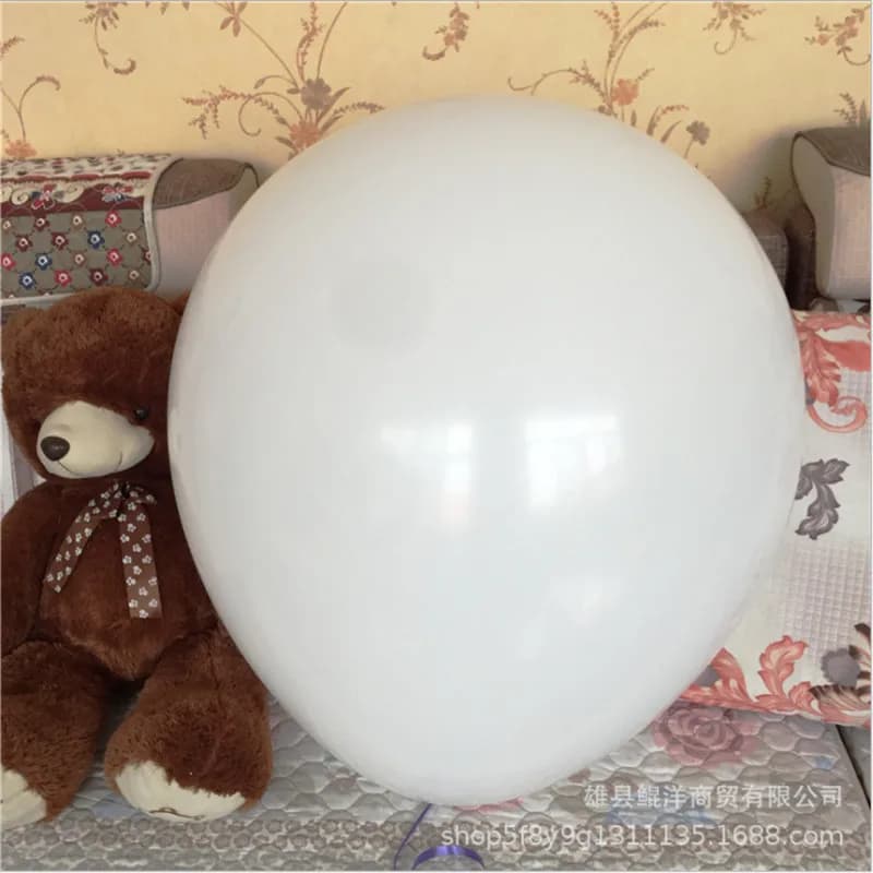 36 Inch Birthday Party Baby Shower Decorations Round Transparent Latex Balloons