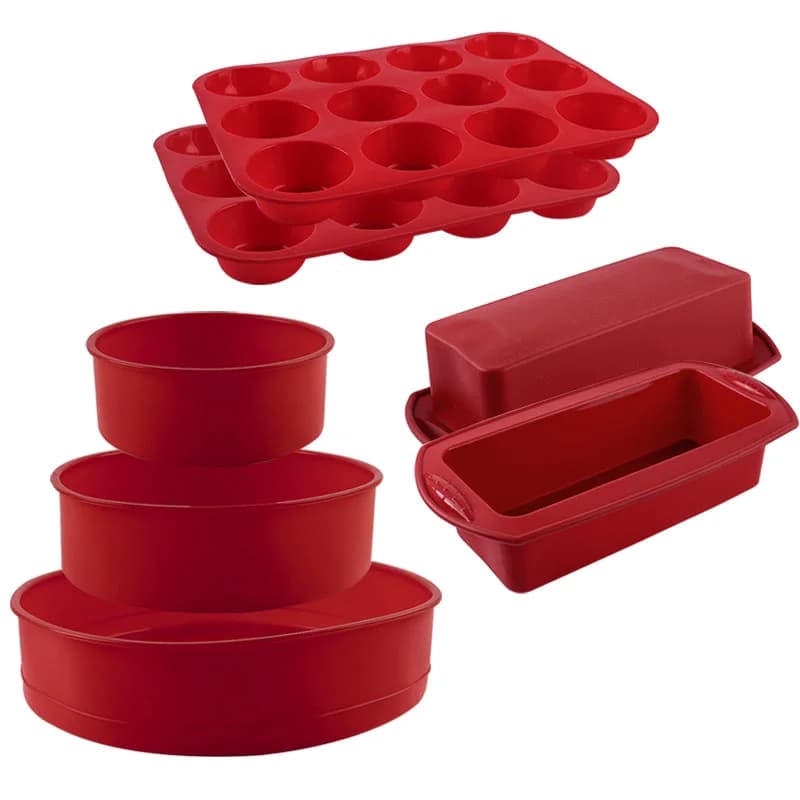 Silicone Baking Mold Pan Set