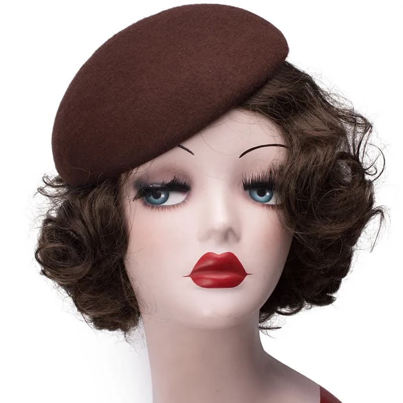 Women's Wool Pillbox Hat