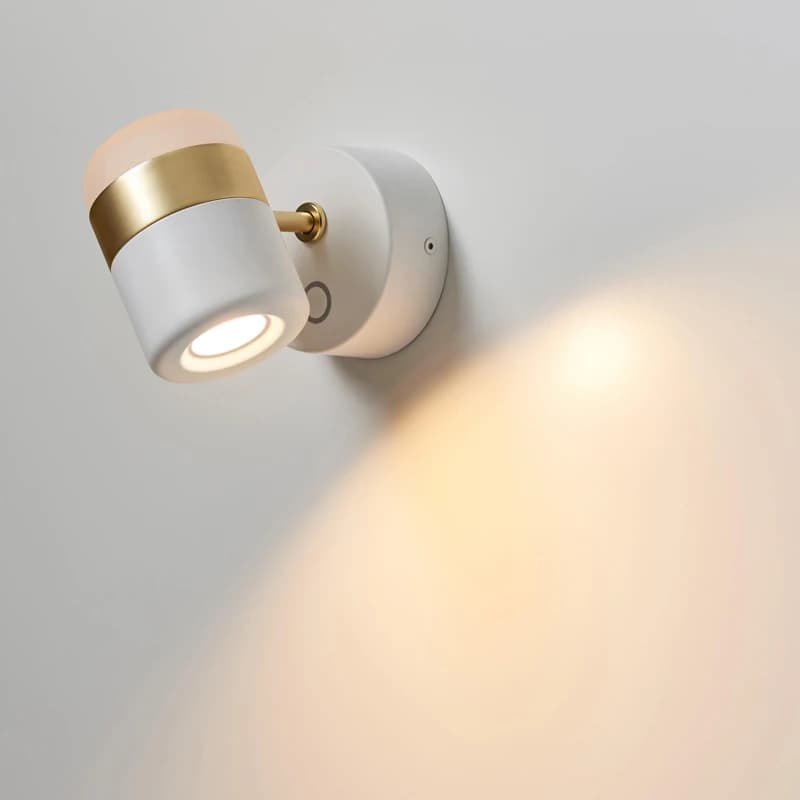 LED Rotating Wall Lamp Modern Metal Bracket Light