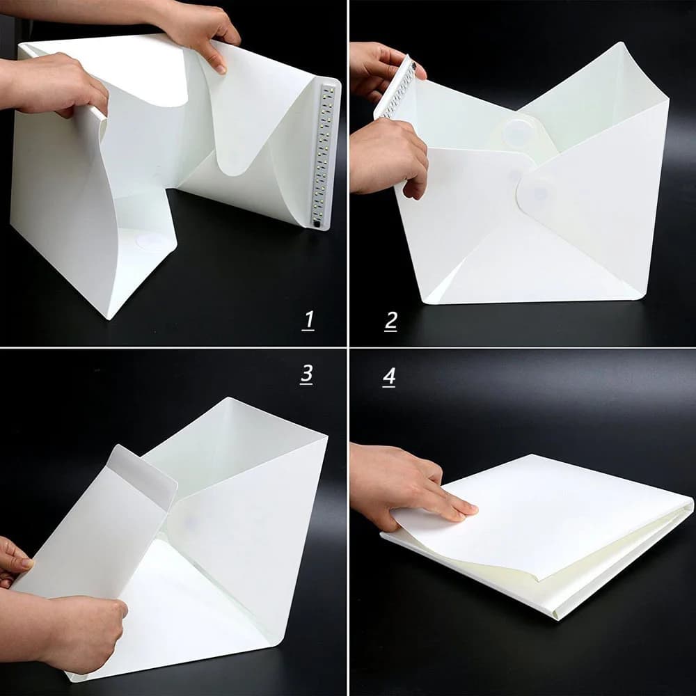 Portable LED Tabletop Photography Lightbox