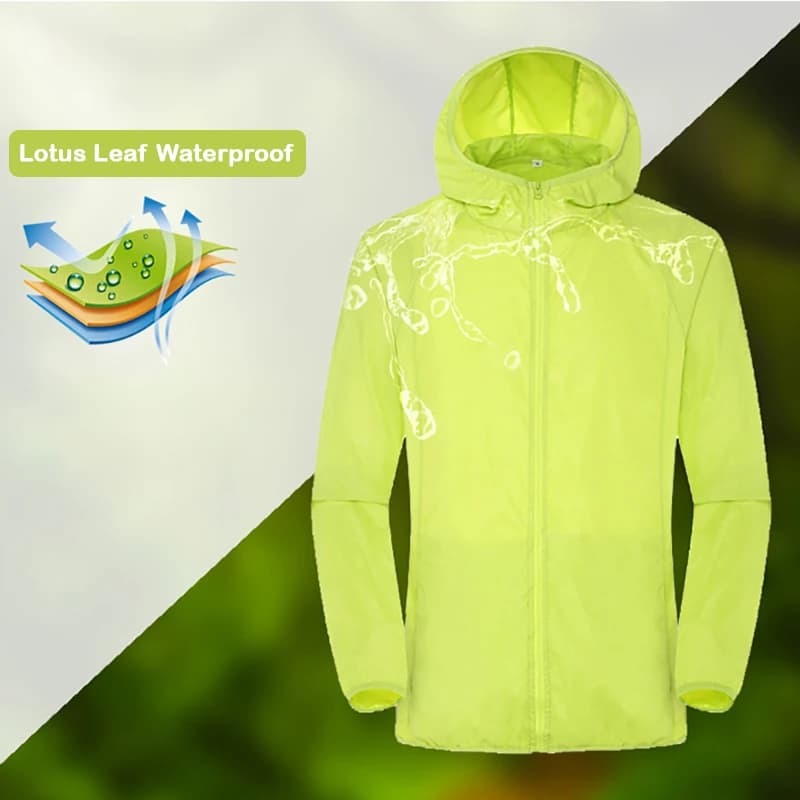 Waterproof Quick-Dry Rain Jacket