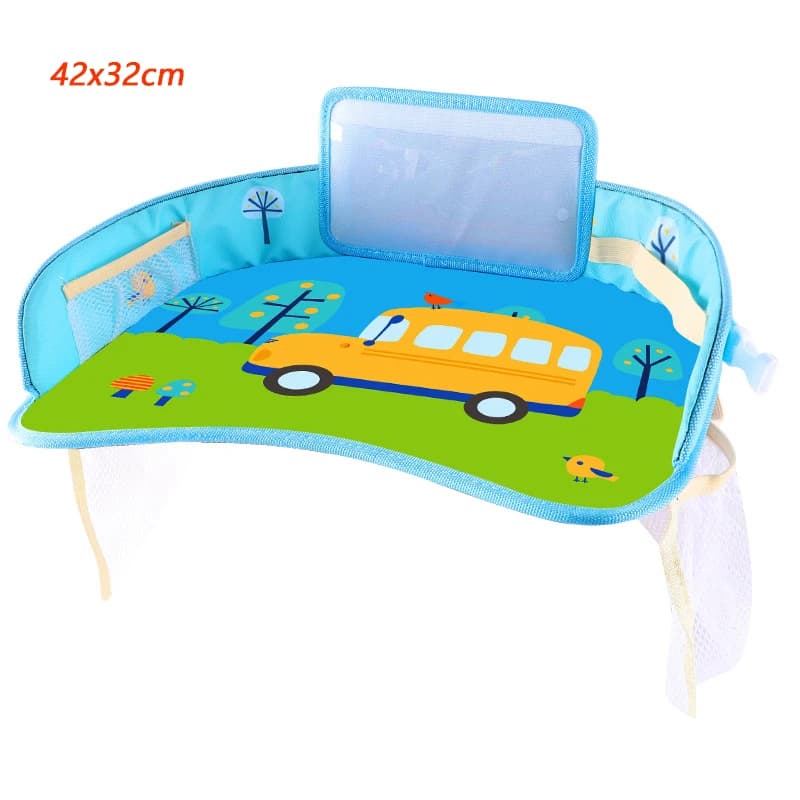Car Seat Travel Tray Organizer