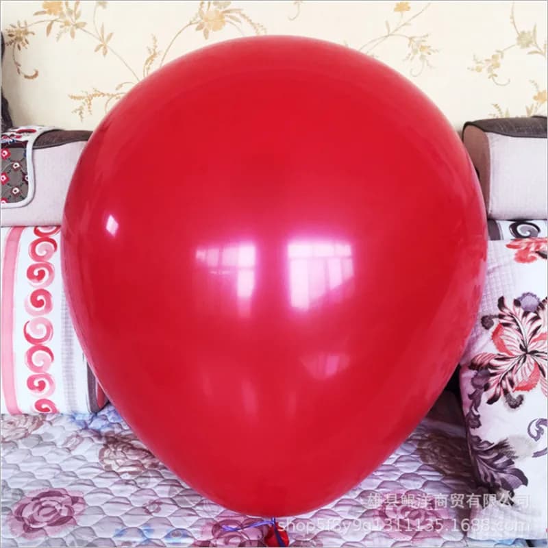 36 Inch Birthday Party Baby Shower Decorations Round Transparent Latex Balloons