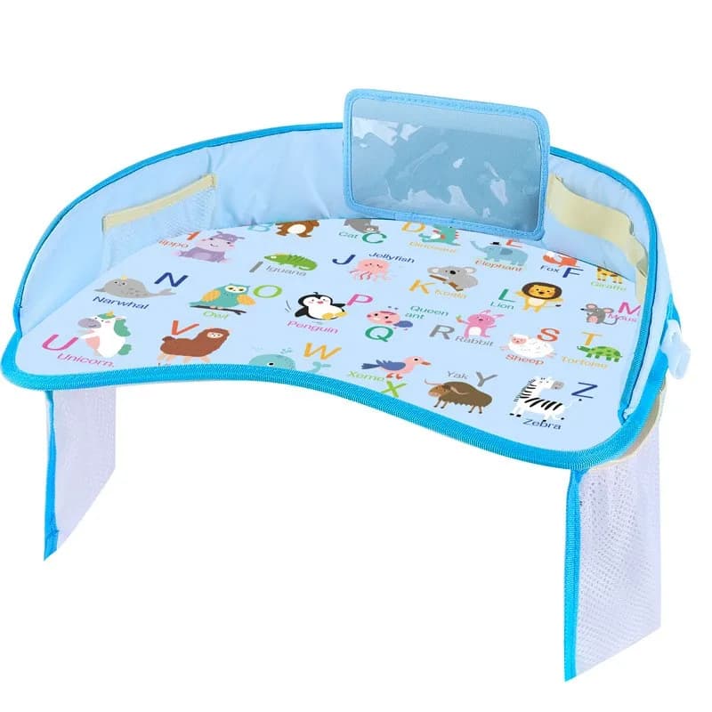 Car Seat Travel Tray Organizer