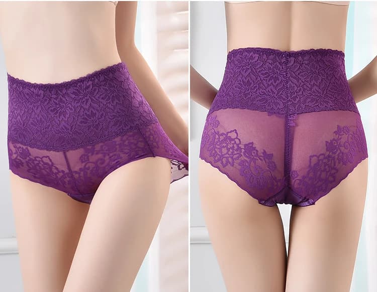 Women's High Waist Lace Panties