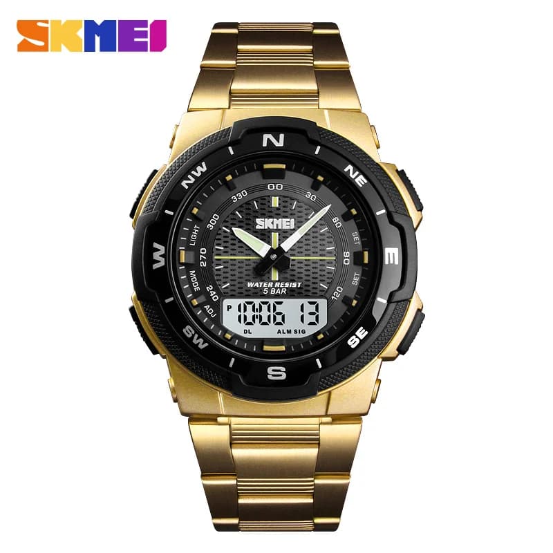 Men's Luxury Waterproof Stainless Steel Quartz Watch
