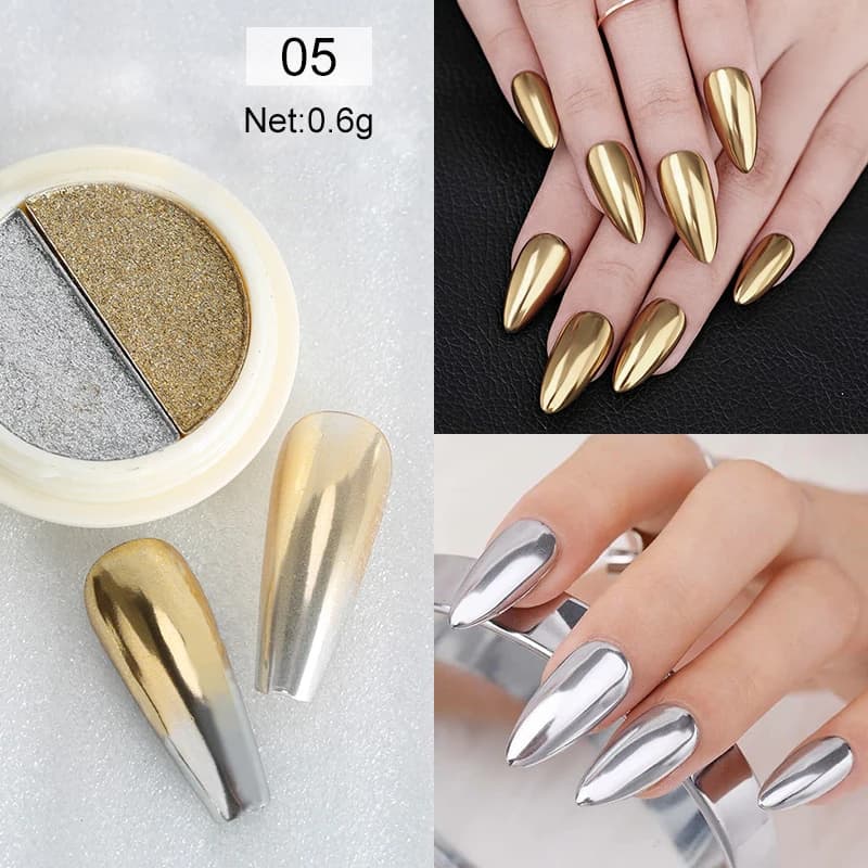 Mirror Powder Nail Art Set