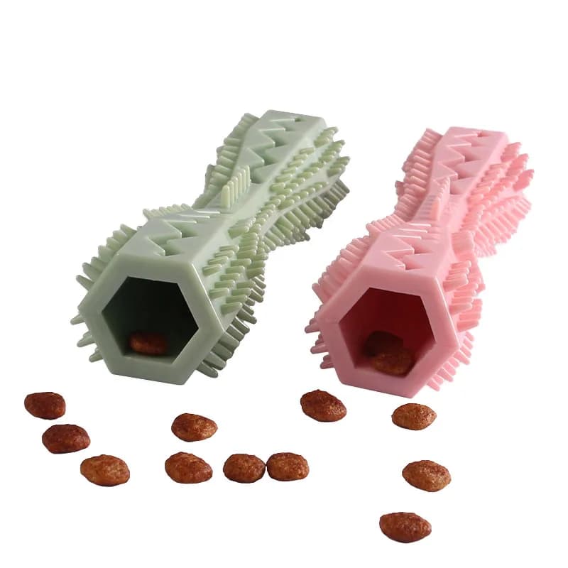 Hexagonal Dog Teeth Cleaning Chew Toy