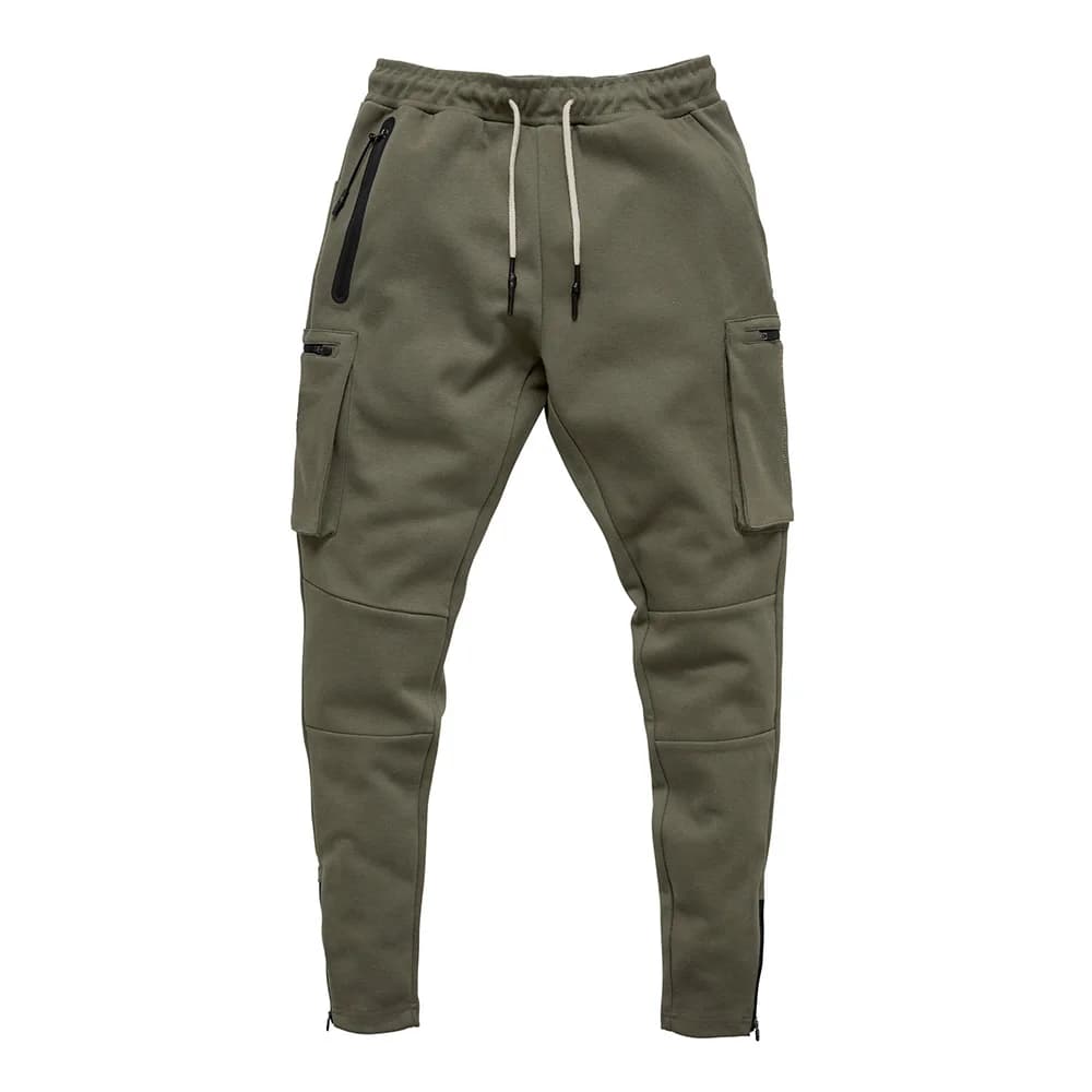 Men's Joggers with Zipper Pockets