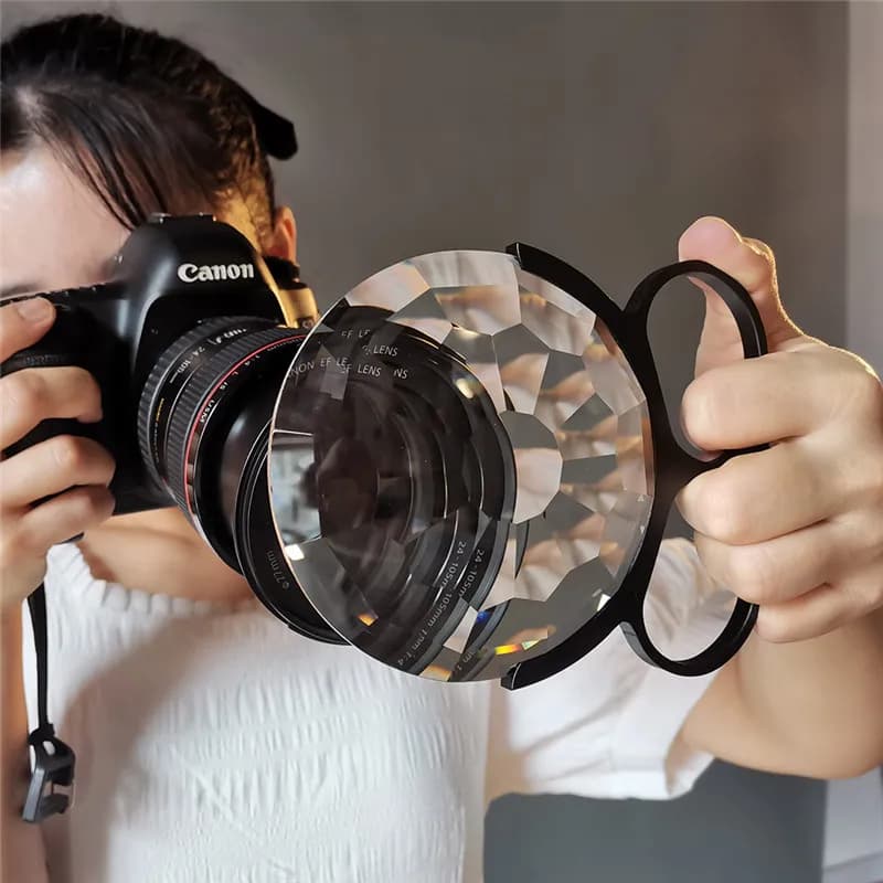 100mm Handheld Kaleidoscope Camera Filter