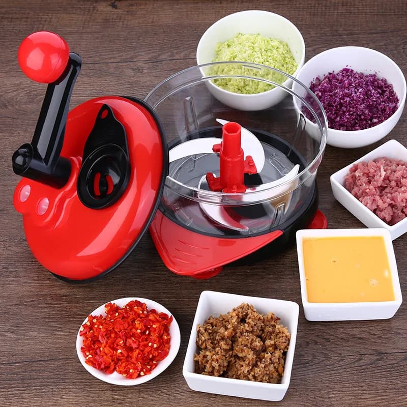Manual Food Processor and Meat Grinder