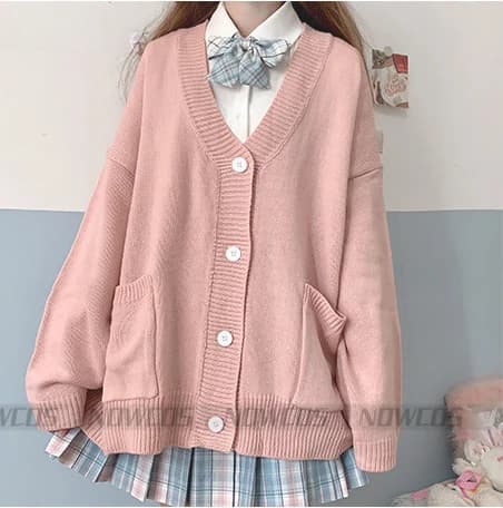 School Girl JK Cardigan Sweater Coat