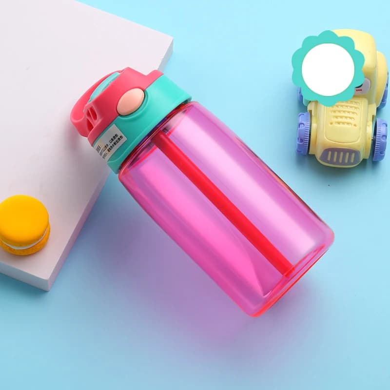 Kids Water Bottle with Straw