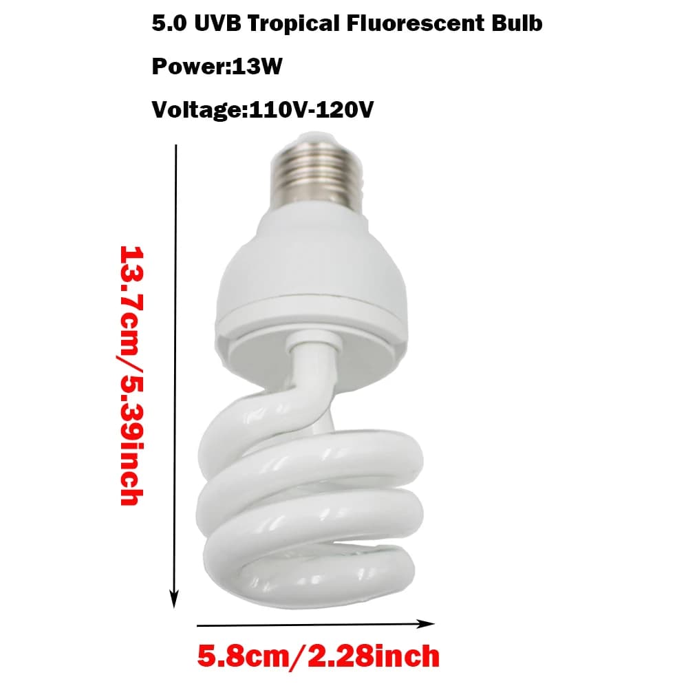 Reptile 5.0 UVB Compact Fluorescent Bulb 13W