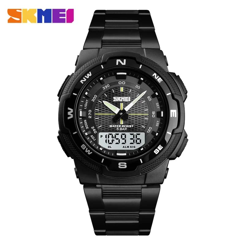Men's Luxury Waterproof Stainless Steel Quartz Watch