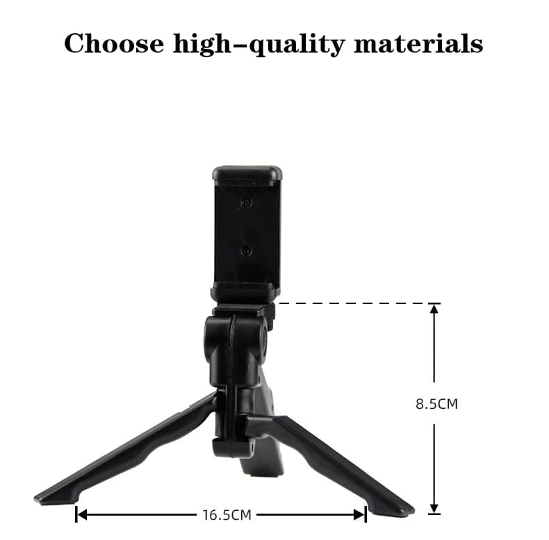 Handheld Phone Tripod Grip Stabilizer Stand