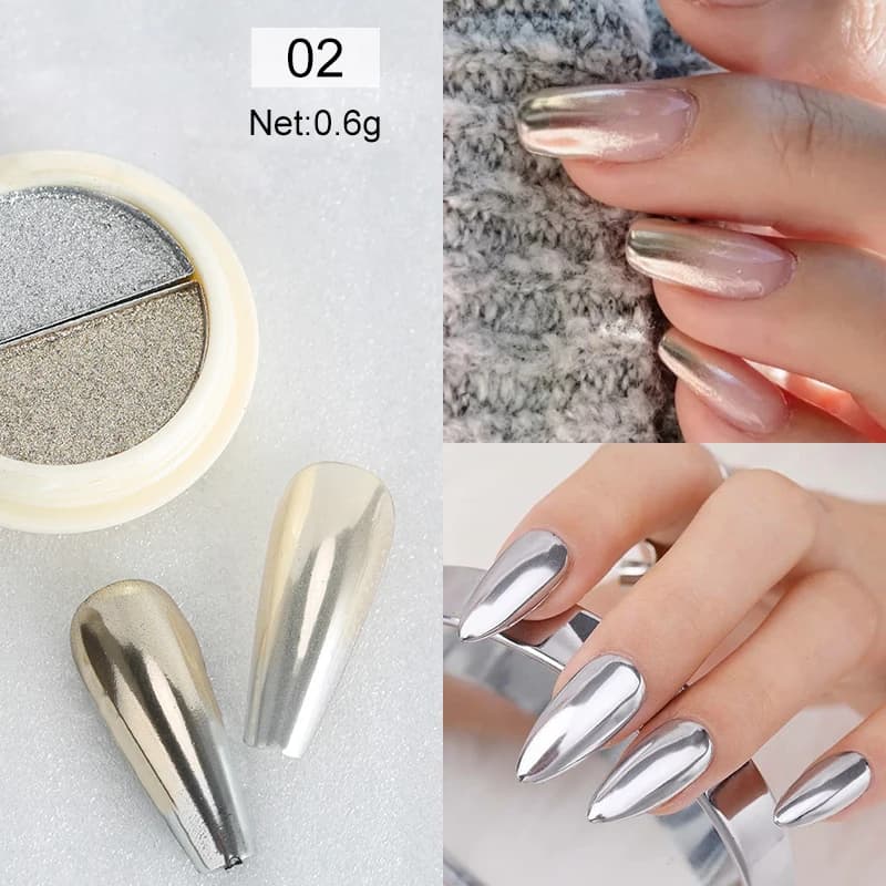 Mirror Powder Nail Art Set