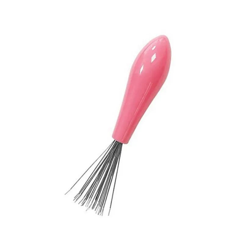 New Mini Hair Brush Combs Cleaner Embedded Tool Plastic Cleaning Remover Handle Tangle Hair Brush Hair Care Salon Styling Tools
