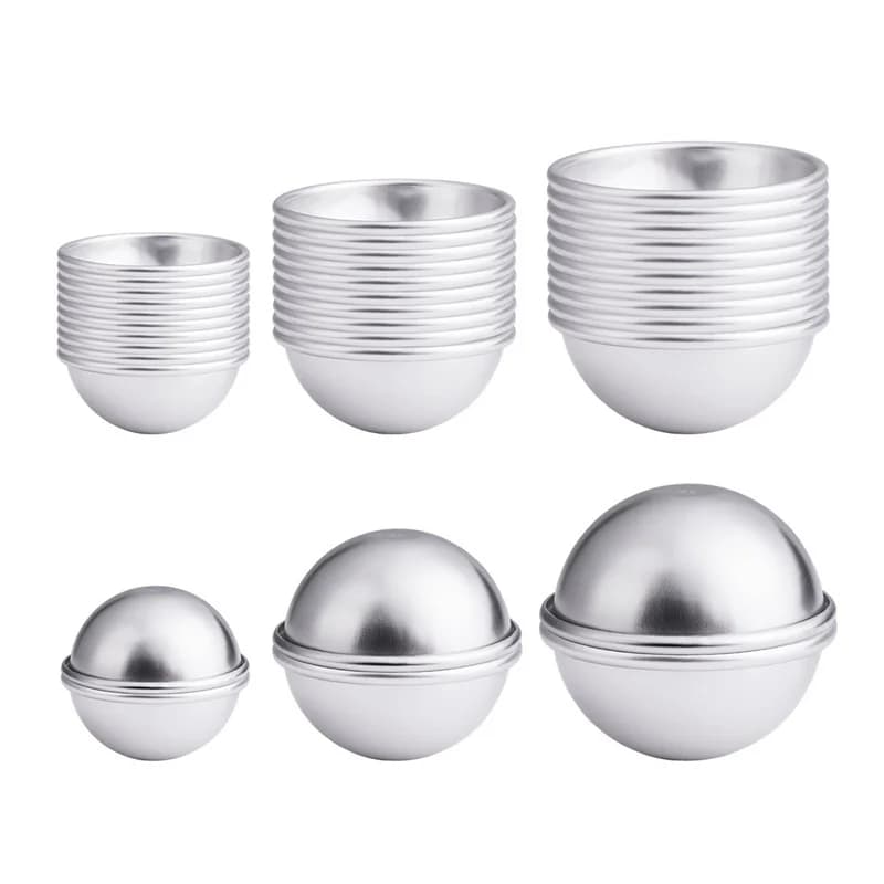 Bath Bomb Mold Kit with Press