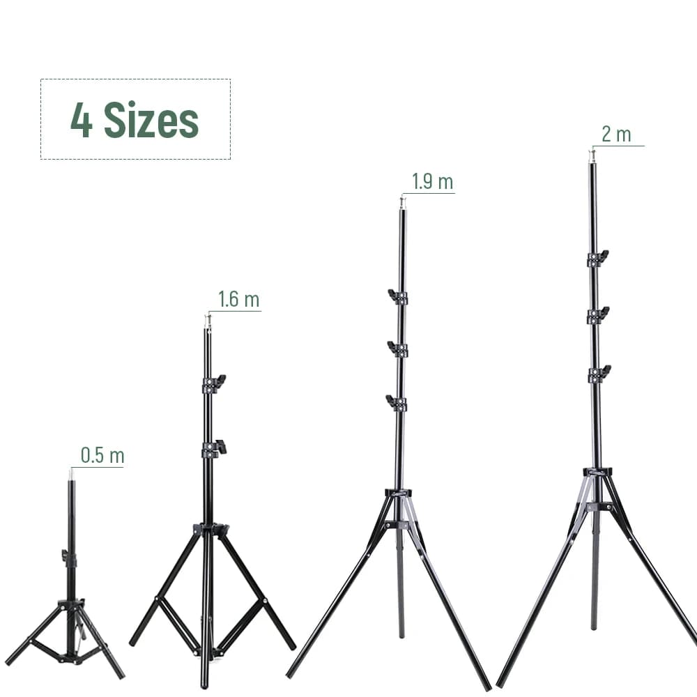 Foldable Phone Tripod Stand, Adjustable Height